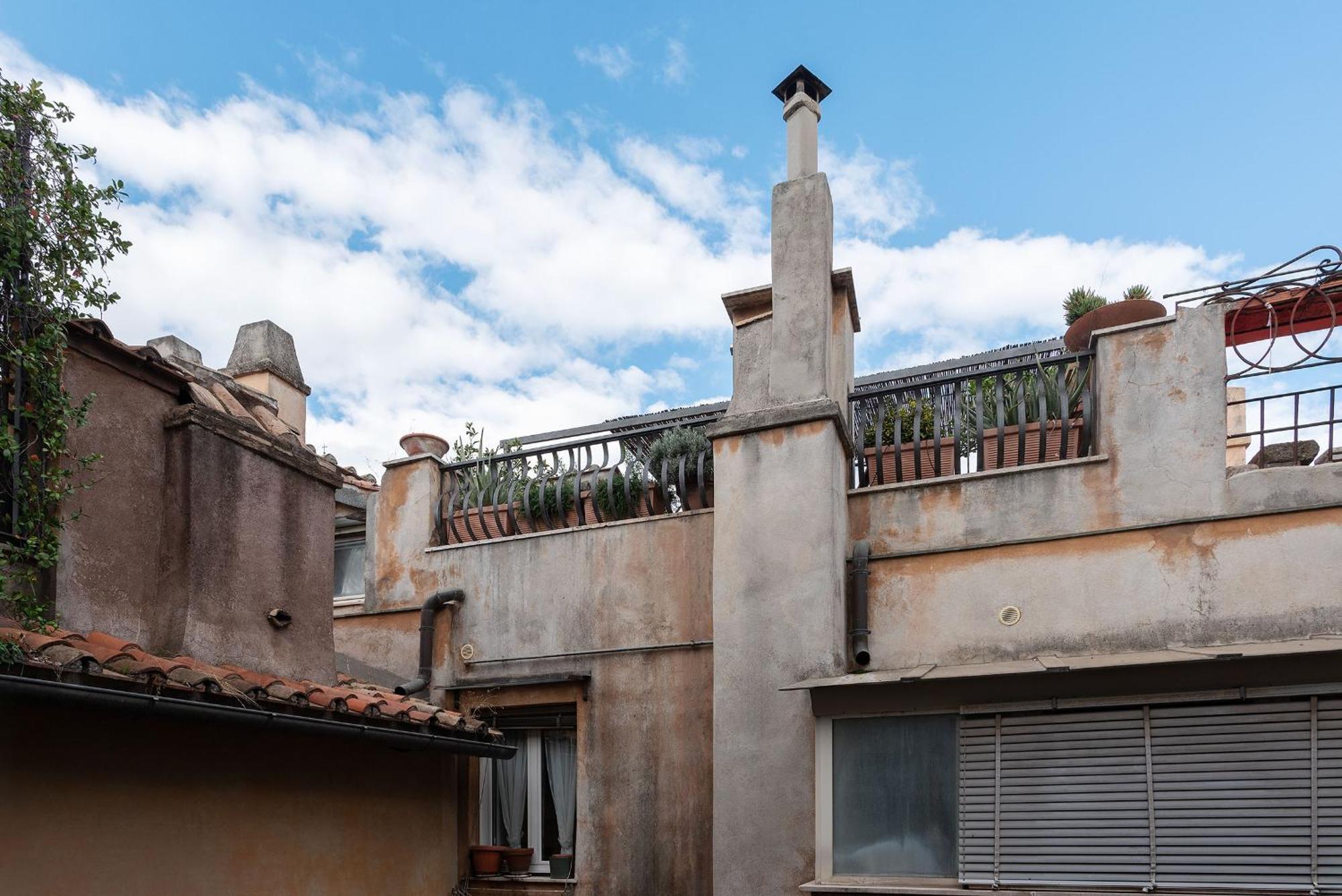 Piazza Navona Penthouse Apartment Rome Exterior photo
